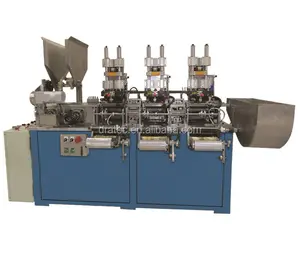 Taian Dratec brand High speed hot stamping machine voor een of drie side printing potlood making machine, potlood productielijn