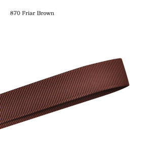 Cinta de grogrén a rayas, suave, sólida, 0,5 pulgadas (13mm) - Product Image 6