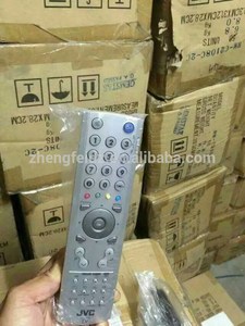 Alta calidad gris DTV TV RM-C1898 Control remoto para JVC <span class=keywords><strong>2</strong></span> * AAA batería a India mercado ZF fábrica - Product Image 1