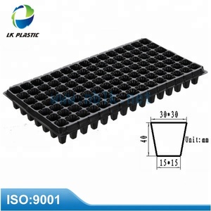 Bandeja de germinación para plantas, vegetales de jardín y flores, con 32/50/72/98/105/128/162/200 celdas de agujeros profundos para el cultivo de plántulas - Product Image 2