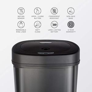 Thùng Rác Cảm Biến Thép Không Gỉ 50L Thùng Rác Garbage Stars Bán Sỉ Thùng Rác Thông Minh Công Nghệ Cao Thùng Rác Cảm Ứng Cổ Điển - Product Image 5