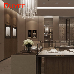 Vàng sang trọng Đồ Trang Sức Showcase Thiết Kế Cửa Hàng Trang Trí Hiển Thị Trang Sức Cửa Hàng Truy Cập Thiết Kế Hình Ảnh - Product Image 2