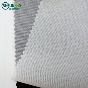 Giấy Chứng Nhận OEKO PA Xử Lý Ướt Toàn Tricot Broken Twill Fusible Dệt Fusing Interlining Vải Dệt Thoi Interlinings & Lót - Product Image 3