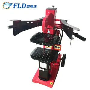 China made cheap red used 6L mini vertical type wood log splitter for sale in stock