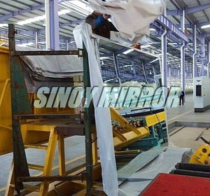 4 mm en forme de <span class=keywords><strong>vague</strong></span> flotteur argent miroir avec cintres, Double face FENZI <span class=keywords><strong>peinture</strong></span> - Product Image 6