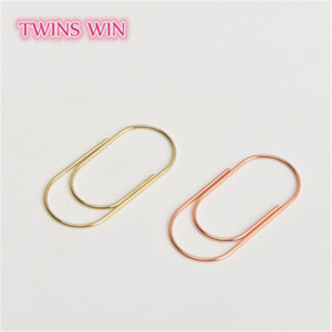 <strong>Large</strong> Size Round <strong>Paper</strong> <strong>Clip</strong> Gold for School Personal Document Organizing Professional Work 318 - Product Image 2