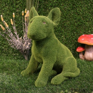 Décoration de jardin, pour cour ou jardin, en résine, mousse artificielle, vente en gros, 9 pièces - Product Image 2