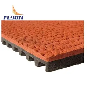 Prefabricated Running Track Rubber Athletic Track Rubber Running Track Plastic Rubber Track