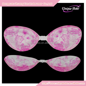 Sin tirantes Invisible Claro Transparente Trasera Multiway Push up Bras Mujeres de La Boda - Product Image 4