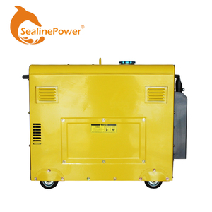 5.5KVA 電動始動式 静音ディーゼル発電機（SE188Fディーゼルエンジン搭載） - Product Image 4