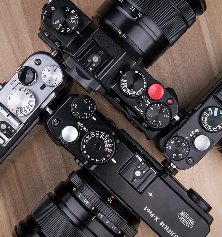 Nút Nhả Mềm Đầy Màu Sắc Dòng JJC SRB <span class=keywords><strong>Cho</strong></span> Leica FUJIFILM Canon Sony <span class=keywords><strong>Nikon</strong></span>