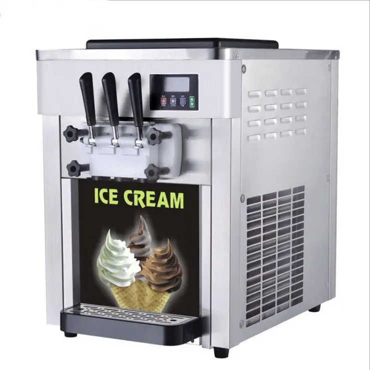 छोटे व्यवसाय आइस क्रीम कप बनाने की मशीन मिनी आइस क्रीम निर्माता