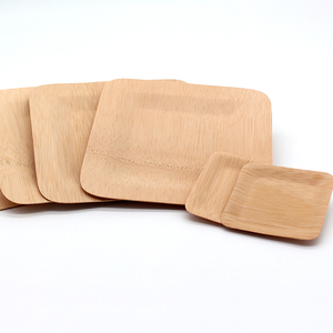 Assiettes jetables en bambou écologiques, pièces, assiettes à <span class=keywords><strong>Sushi</strong></span>, vente en gros - Product Image 2