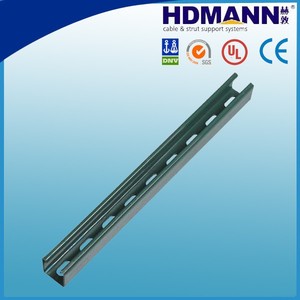 CE ISO протестированный алюминиевый <span class=keywords><strong>C</strong></span>-образный канал со шлицевой стойкой от производителя - Product Image 3