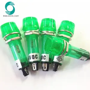 XD10-3 220V 10毫米 green neon 小型指示灯信号灯