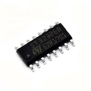 하이 퀄리티 DVR/RCVR 5.5V RS232 SOIC-16 IC ST3232EBDR