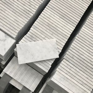 Italiano Materiale <span class=keywords><strong>Bianco</strong></span> Carrara <span class=keywords><strong>Marmo</strong></span> <span class=keywords><strong>Bianco</strong></span> di <span class=keywords><strong>Piastrelle</strong></span> per Pavimenti - Product Image 2