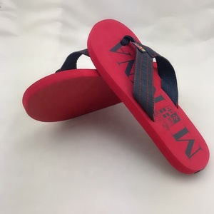 Ücretsiz kargo artı boyutları kumaş askıları kalıplı su geçirmez plaj sandaletleri eva köpük levha klasik flip flop - Product Image 1