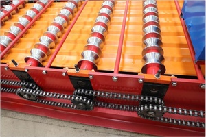 Hot Sale Metall <span class=keywords><strong>840</strong></span> Trapez dach blech Rollen form maschine Farbe Stahl IBR Wand paneel herstellungs maschinen Niedriger Preis - Product Image 5