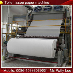 Waste paper, reycling bagasse paper toilet paper that ago the machinery, 1880mm, ton/days - Product Image 5