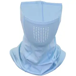 Chất Lượng Hàng Đầu Hiệu Suất Ngoài Trời Chống Tia Cực Tím Sun Mark Oem Mũ Nón Thời Trang Bandana Mặt Fishing Shield