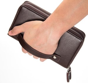 Produttore diretto Baellerry classico vendita calda da uomo stile lungo doppia cerniera <span class=keywords><strong>grande</strong></span> capacità in <span class=keywords><strong>pelle</strong></span> PU pochette per telefono portafogli - Product Image 2