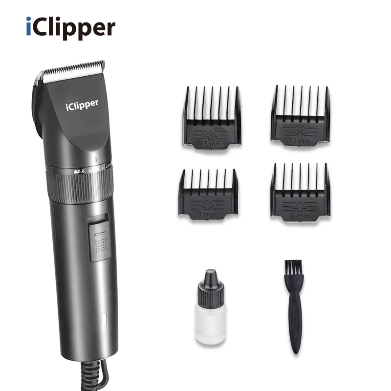 IClipper-S1 Tali Anjing Profesional Hair Clipper Hewan Besar Power Rambut Cutting