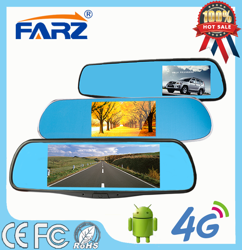 Заднего вида DVR Прошивки Автомобиль Зеркало Заднего Вида GPS Трекер Toyota Corolla Bluetooth Hands Free Kit