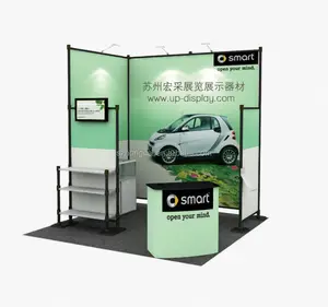 Tradeshow Booth/exhibition Stall/exhibition Display Stand Advertising or Promotion Customized Single Carton