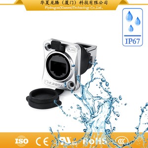 Metal <span class=keywords><strong>toma</strong></span> de aire impermeable <span class=keywords><strong>RJ45</strong></span> + conector USB - Product Image 4
