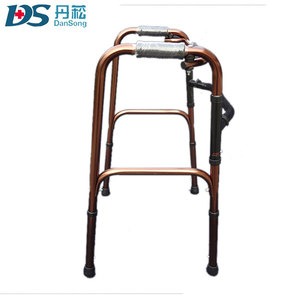 Bâton de marche pliable à quatre jambes en cuivre pour <span class=keywords><strong>homme</strong></span> <span class=keywords><strong>âgé</strong></span> - Product Image 4