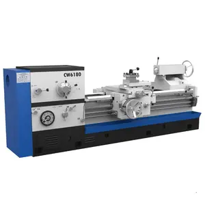 CW6180 heavy duty horizontal metal lathe machine price with CE