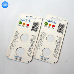 Tùy Chỉnh Vỉ Thẻ Backer Thẻ Headband In Ấn - Product Image 5