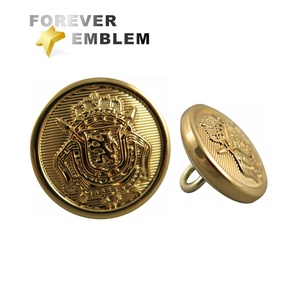 Cao cấp sáng bóng <span class=keywords><strong>Blazer</strong></span> vàng may nút cho nam giới của Blazers, phù hợp với, áo khoác thể thao, đồng phục - Product Image 4