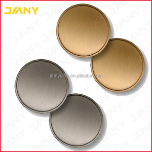 공장 직송 맞춤 제작 실버 또는 골드 도금 블랭크 코인 - Product Image 2