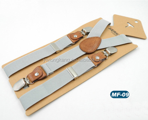 <span class=keywords><strong>Tirantes</strong></span> <span class=keywords><strong>con</strong></span> Hebilla de Hierro en Forma de Y, Estilo Moderno, Textura de Madera, Poliéster+Elastodiene, para Niños y Niñas, Decorativos para Uso Diario - Product Image 4