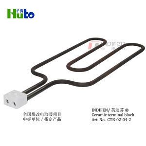 Indifen CTB02-04-2 250 V 10A 2 vías de alta temperatura de cerámica del bloque de terminales - Product Image 2