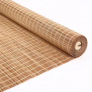 Fábrica personalizar bambú persiana protector solar de obturador de la ventana al aire libre cortina tonos veneciano pantalla Shutt