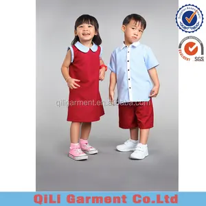 미니 주문 유치원 및 초등 및 중학교 유니폼 어린이 학교 유니폼 디자인