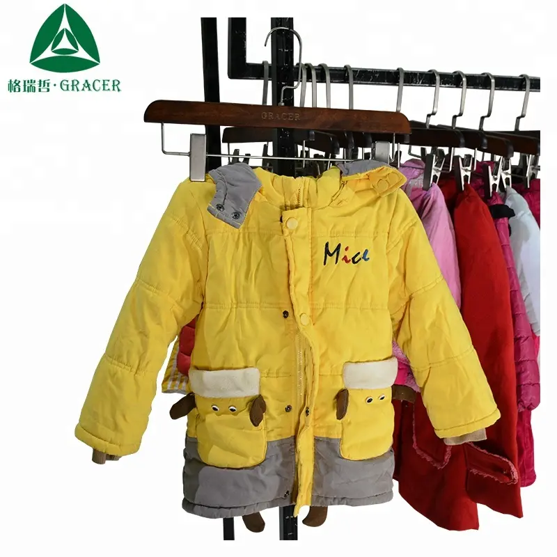Mezcla de invierno niños de Hong Kong ropa de los compradores de segunda mano ropa de los niños