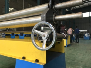 Các nhà sản xuất máy ba con lăn sử dụng chủ đề cán Thảm Rolling Machine với Core thành phần động cơ - Product Image 4