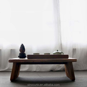 โต๊ะไม้โบราณสไตล์จีนแบบเรียบง่าย / โต๊ะกาแฟ - Product Image 2