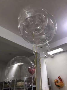 Ballons à bulles transparents 24 pouces 36 pouces Ballons Bobo pour <span class=keywords><strong>mariage</strong></span> et fiançailles Ballons en latex transparents à bulles en PVC - Product Image 2