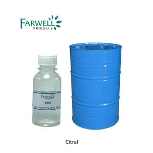 Farwell CAS 5392-40-5 Natural Geranialdehyde Citral with Factory Price