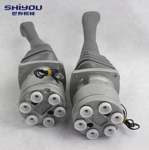 Graafmachine <span class=keywords><strong>Joystick</strong></span> Hydraulische Controle Handvat Valve <span class=keywords><strong>Joystick</strong></span> Controller Montage Links En Rechts - Product Image 3