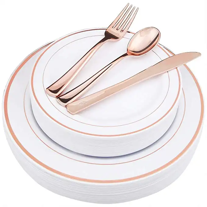 High quality dinning Decorative Glass Tableware Charger Glass Plates Transparent