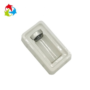 Trắng Nhựa PVC Y Tế Ống Vỉ Chèn Tray Cho Lọ