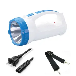 Factory verkoop goedkope led zoeklicht en led oplaadbare zaklamp voor thuis