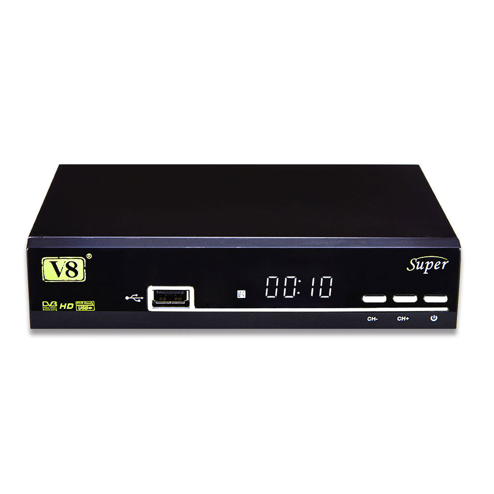 2017 Meilleur Full HD DVB-S2 V8 Super Numérique Satellite TV IPTV Set Top Box cccam powervu biss key youporn