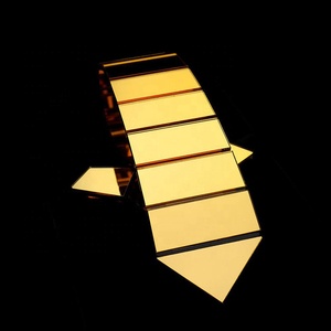 <span class=keywords><strong>Cravatta</strong></span> Premium in Pelle Esagonale <span class=keywords><strong>con</strong></span> Specchio in Plastica Acrilica - Product Image 6